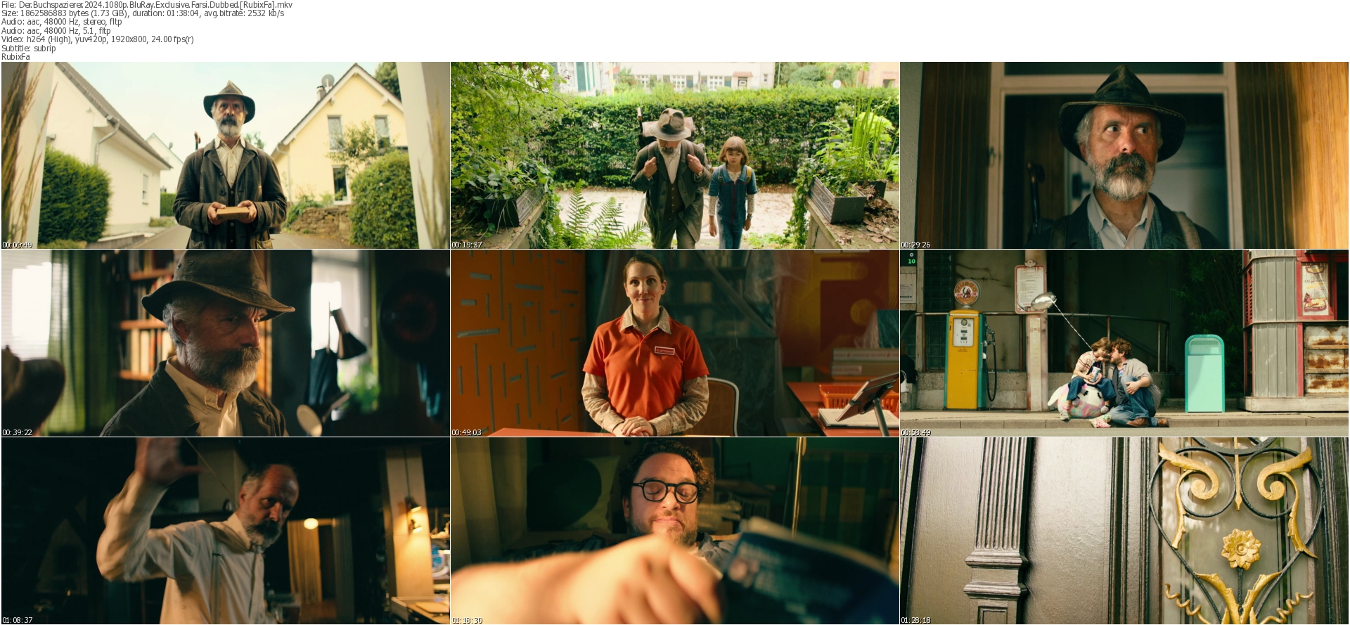 دانلود فیلم Der Buchspazierer 2024 دوبله فارسی